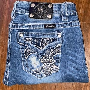 Nice Blue denim miss me jeans
